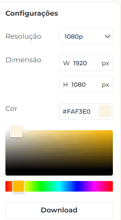 Características da nossa iluminação Zoom