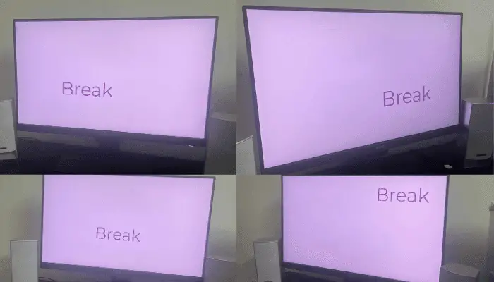 Visualizza un messaggio quando sei lontano dalla scrivania