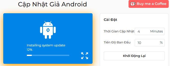 Cách sử dụng Trình mô phỏng cập nhật giả mạo Android