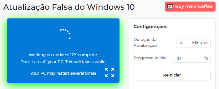 Como usar a ferramenta de atualização falsa do Windows 10