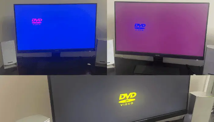 Il nostro salvaschermo DVD supporta colori di sfondo personalizzati